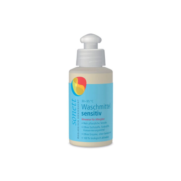 SONETT Olivový prací gel na vlnu a hedvábí sensitive 120 ml