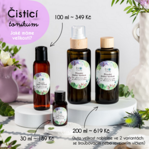 BIORYTHME Přírodní čisticí tonikum (pro zklidnění pleti se sklonem k akné)