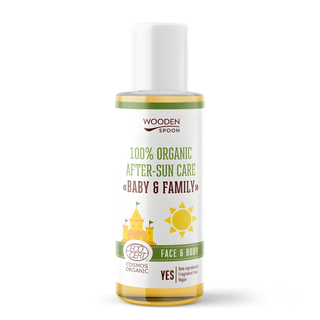 Dětský organický olej po opalování 100 ml
