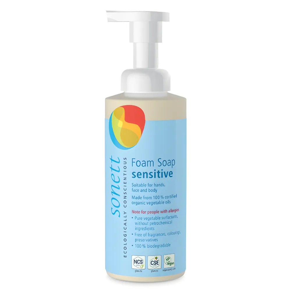 pěnové mýdlo sensitive sonett 200 ml