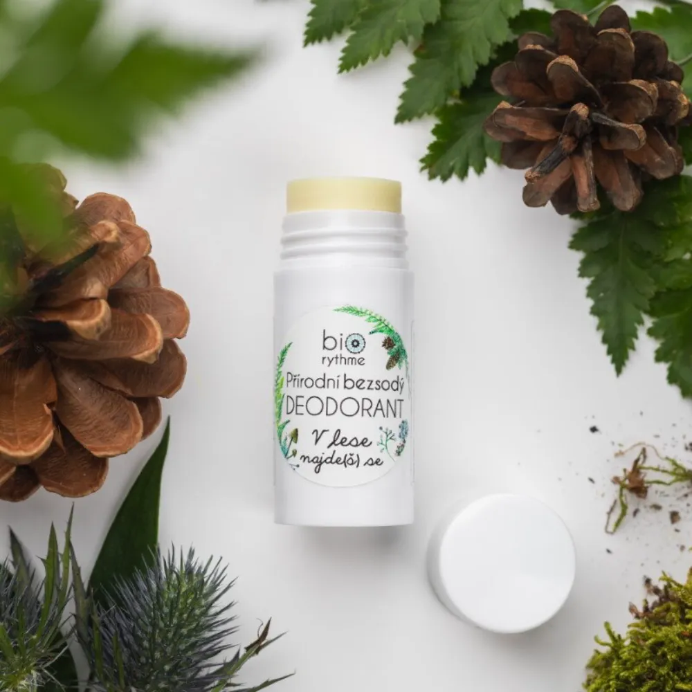 100% přírodní deodorant V lese najde(š) se 25 gr Biorythme