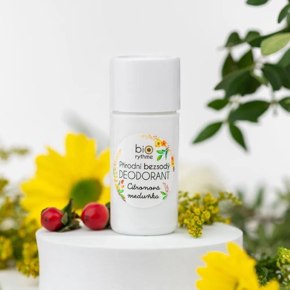 BIORYTHME 100% přírodní deodorant Citronová meduňka BEZSODÝ - Obrázek 2