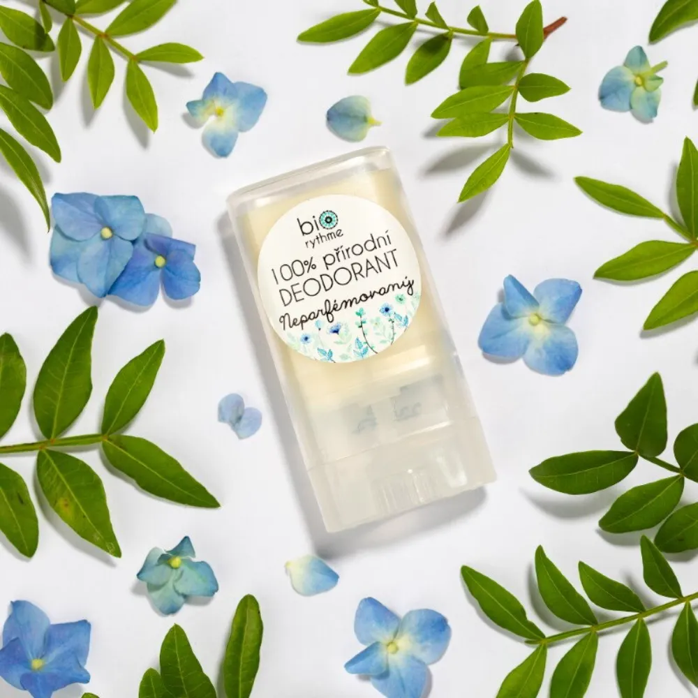100% přírodní deodorant neparfémovaný 15 gr Biorythme