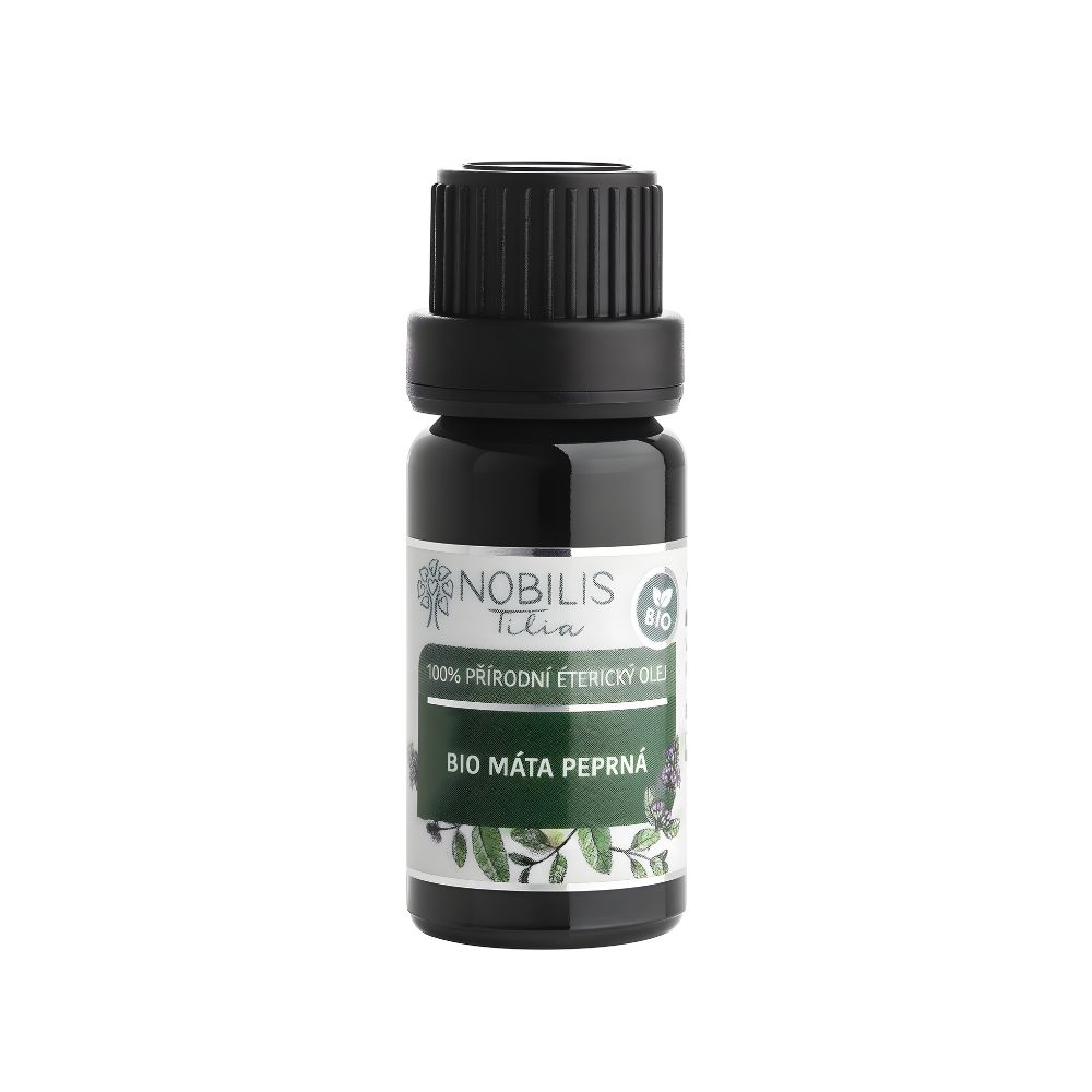 bio éterický olej máta peprná 10ml Nobilis Tilia